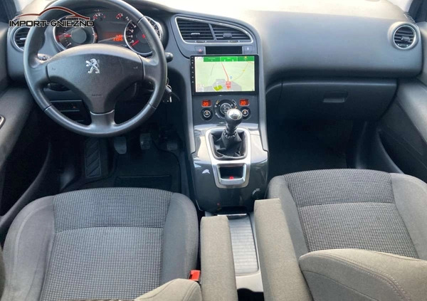 Peugeot 5008 cena 34800 przebieg: 129000, rok produkcji 2014 z Ruciane-Nida małe 326